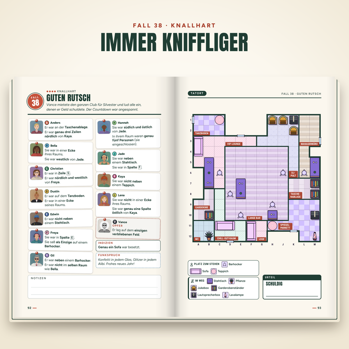 Das Cludoku-Fallbuch – deutsche Ausgabe: ein schwieriger Fall im Buch